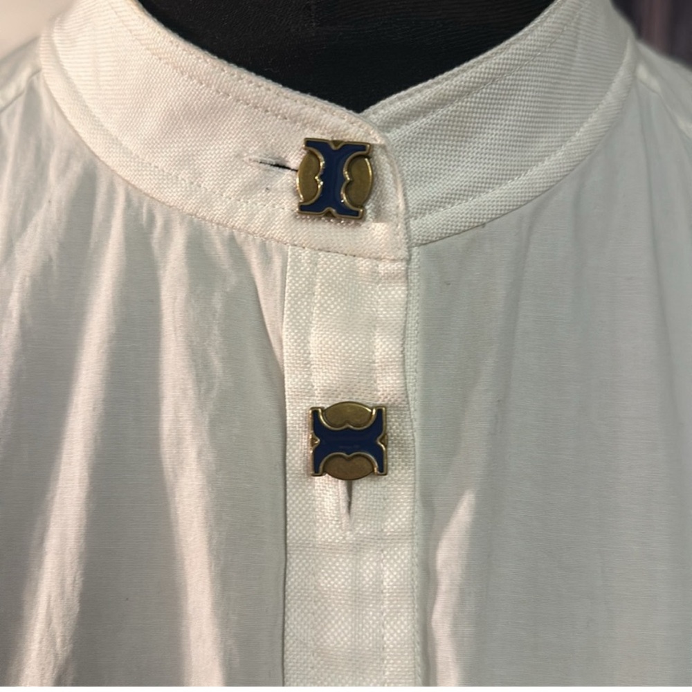 Tory Burch Colorful Patchwork Blouse - Picture 3 of 6